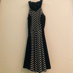 3/4 XOXO Black Dress